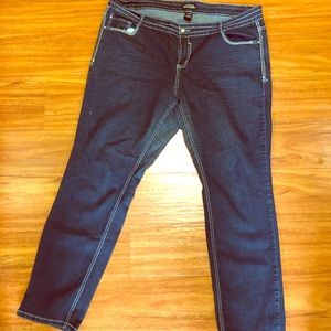 Two Pairs of BLUE JEANS SIZE 22
